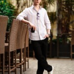 Solid Colour Plain Shirt