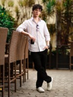 Solid Colour Plain Shirt