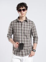 Square Check Shirt - Image 10