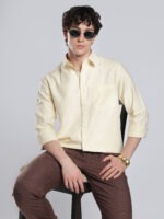 Solid Colour Plain Shirt - Image 2