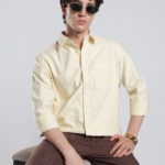 Solid Colour Plain Shirt