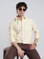 Solid Colour Plain Shirt