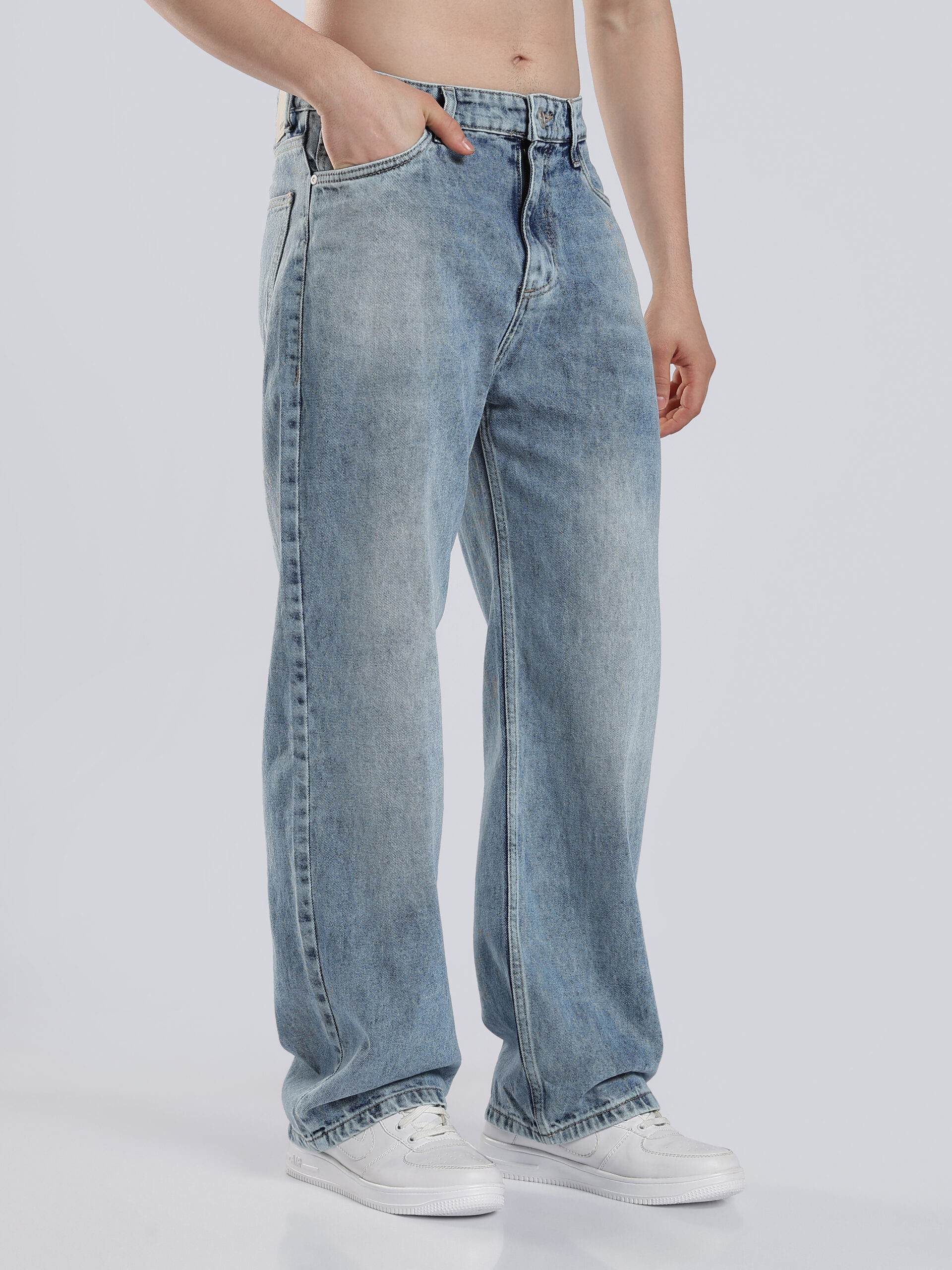 BD0A7434 Sky Blue Denim Jeans - Image 1