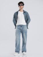 Sky Blue Denim Jeans - Image 8