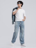 Sky Blue Denim Jeans - Image 11