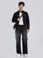 Black Denim Jeans - Image 3