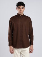 Solid Colour Plain Shirt - Image 3