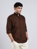 Solid Colour Plain Shirt - Image 5