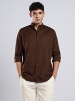 Solid Colour Plain Shirt - Image 6