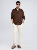Solid Colour Plain Shirt - Image 7