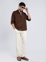 Solid Colour Plain Shirt - Image 8