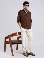 Solid Colour Plain Shirt - Image 10