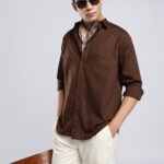 Solid Colour Plain Shirt
