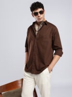 Solid Colour Plain Shirt