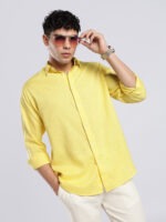 Solid Colour Plain Shirt