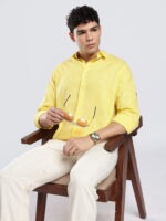 Solid Colour Plain Shirt - Image 13